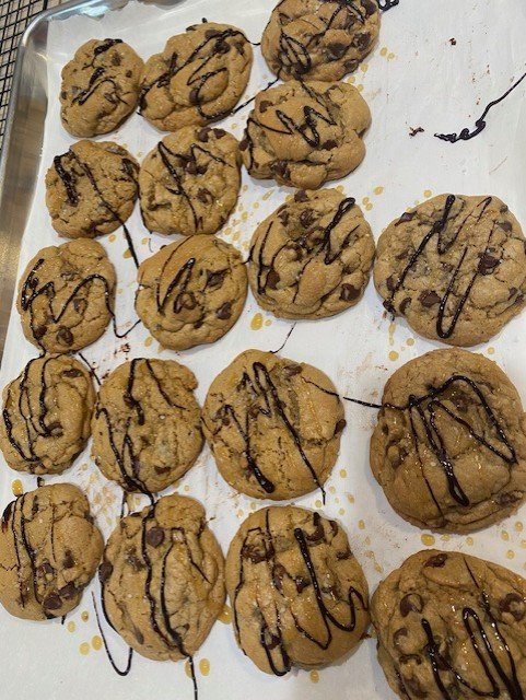 Chocolate chunk cookies